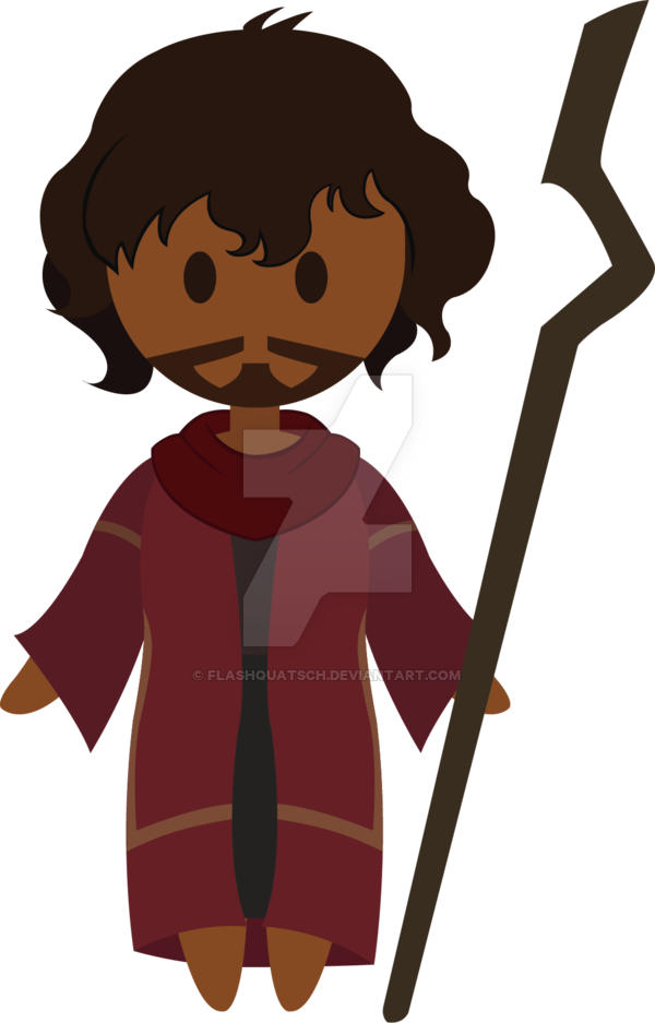 Moses clipart transparent. Chibi by flashquatsch on
