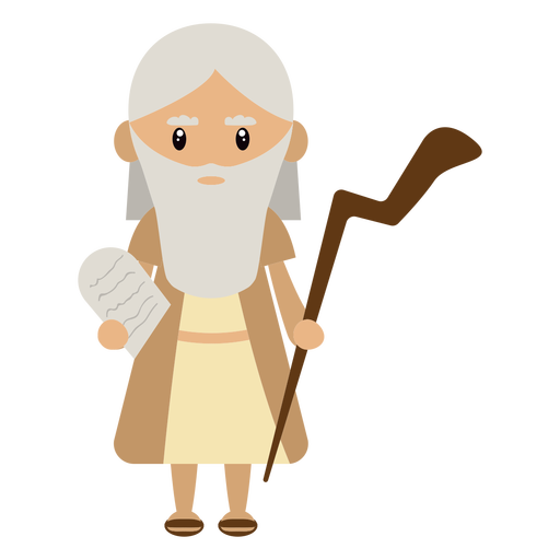 Moses clipart transparent. Character illustration png svg