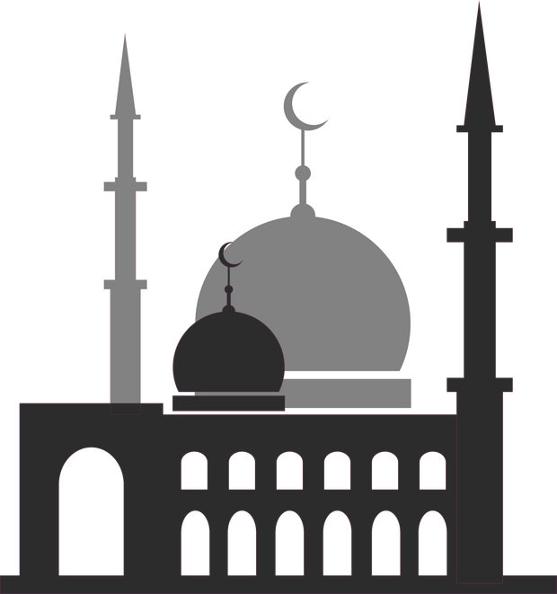 mosque clipart eid