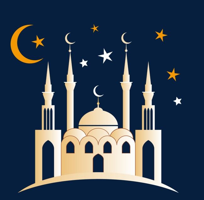 Shiny islam lantern al. Mosque clipart eid festival