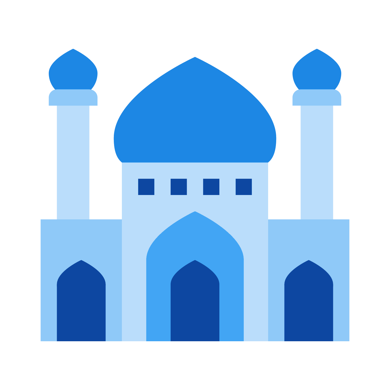 Mosque clipart flat. Moschea icon free download