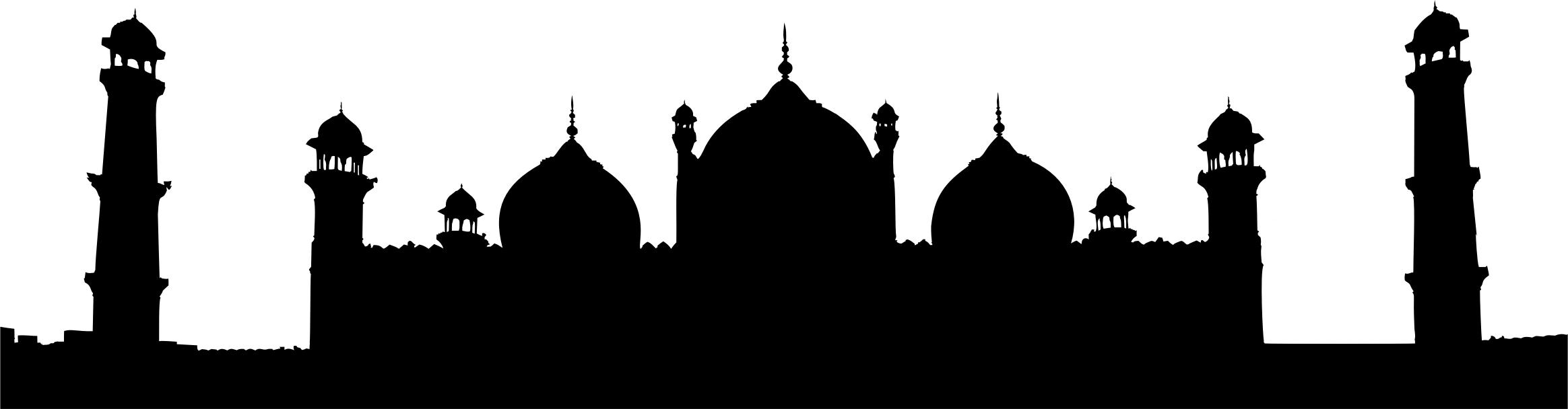 Мечеть в Самарканде силуэт