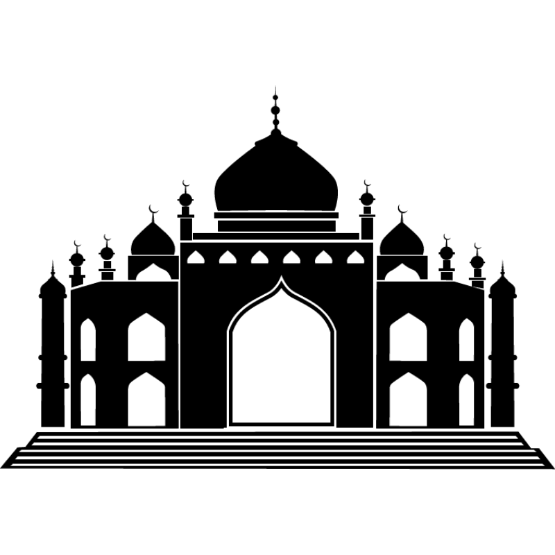mosque clipart gumbad