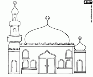 mosque clipart islamic study