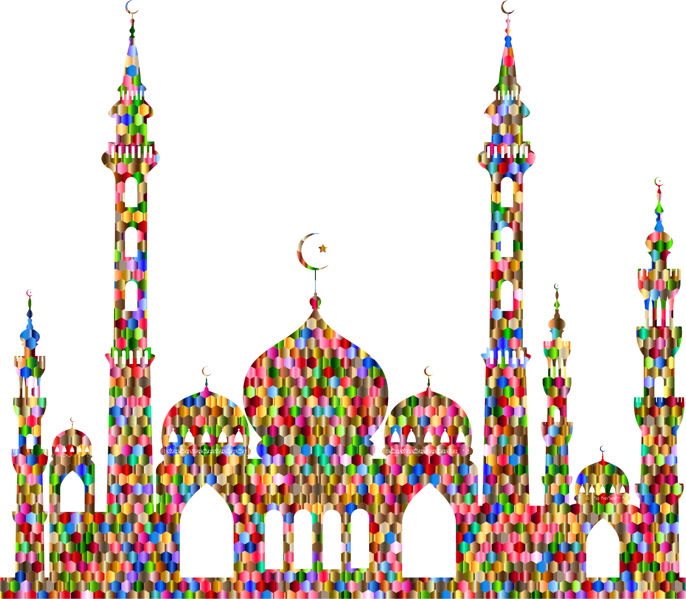 mosque clipart map