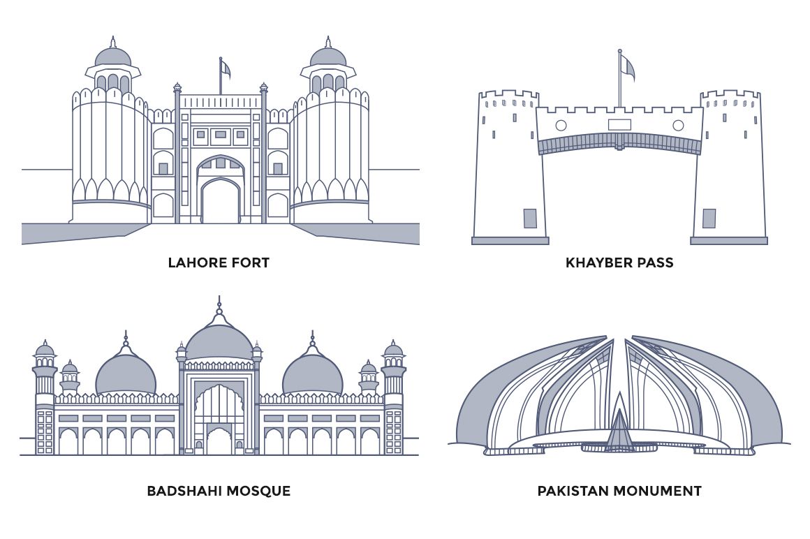 mosque clipart pakistan monument