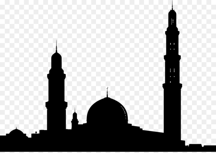 mosque clipart silhouette