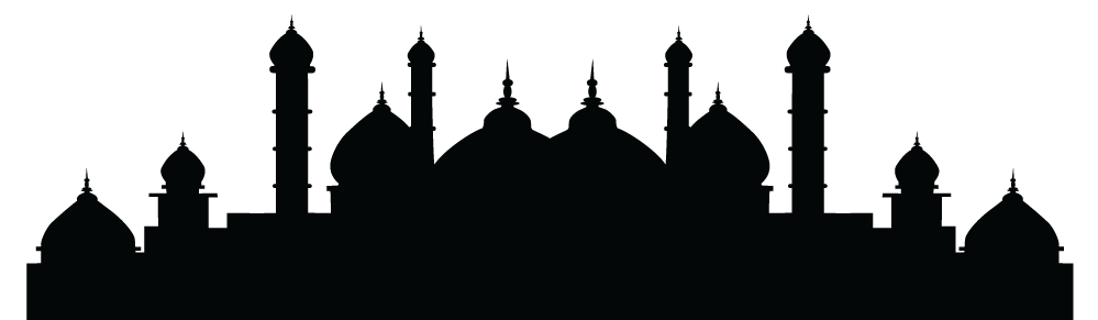 mosque clipart silhouette