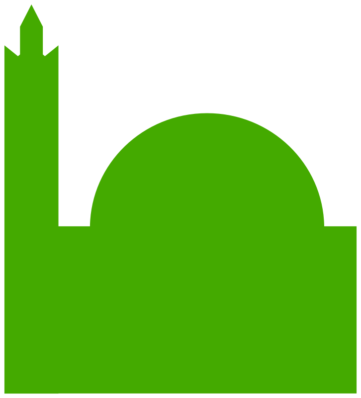 mosque clipart simple