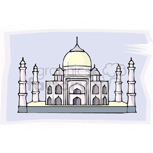 mosque clipart tajmahal