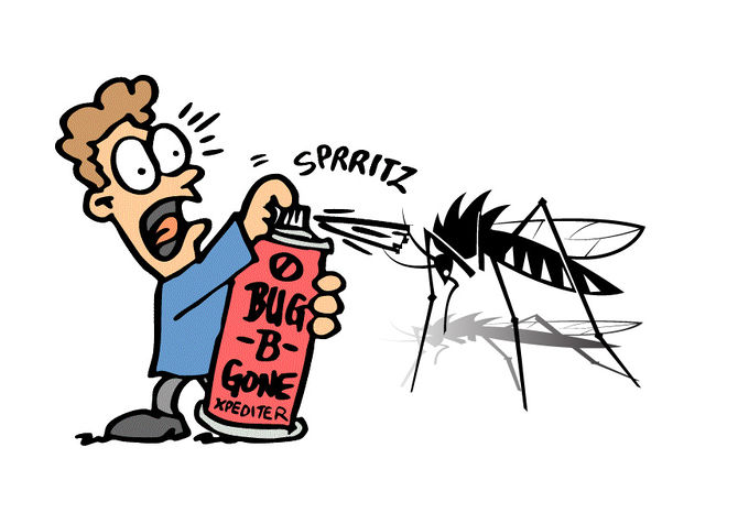 mosquito clipart bug spray