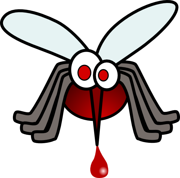 Mosquito clipart misquito. With blood clip art