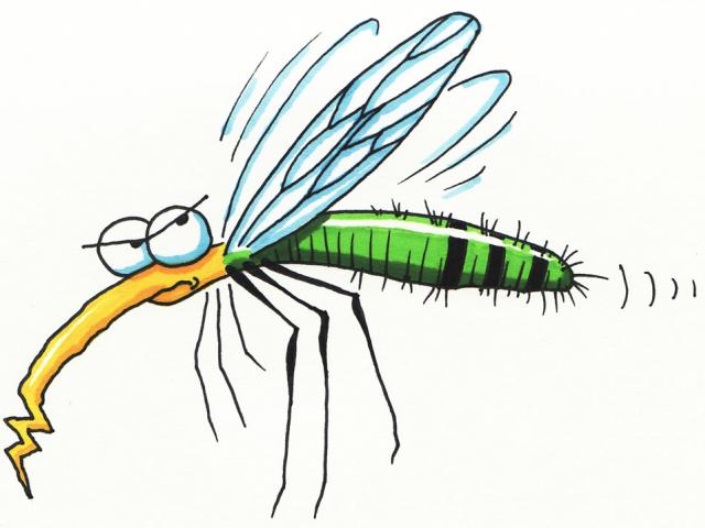 Free download clip art. Mosquito clipart sad