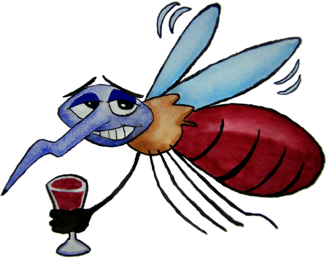 Mosquito clipart scared.  things people with