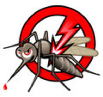 Zap those mosquitoes . Mosquito clipart skin problem