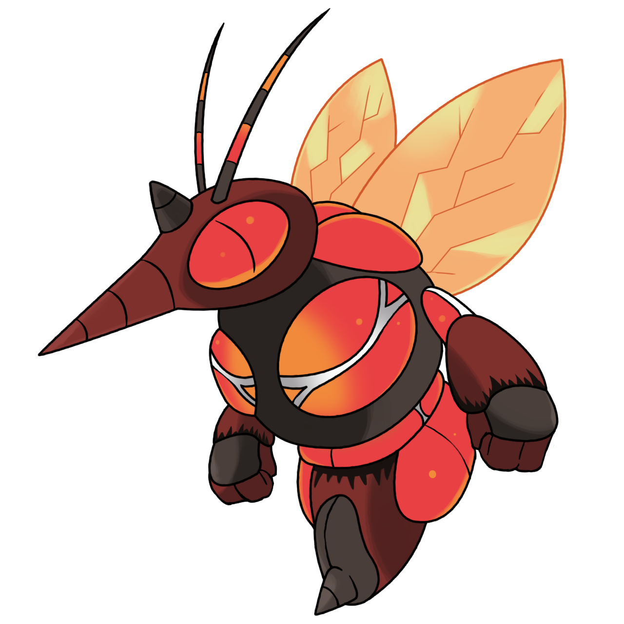 Mosquito clipart skin problem. Ub buzzwole redesign by