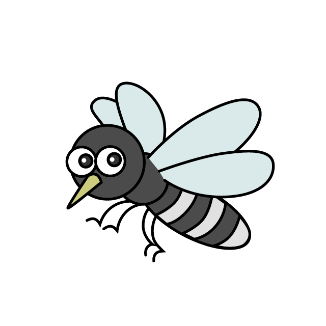 mosquito clipart wing