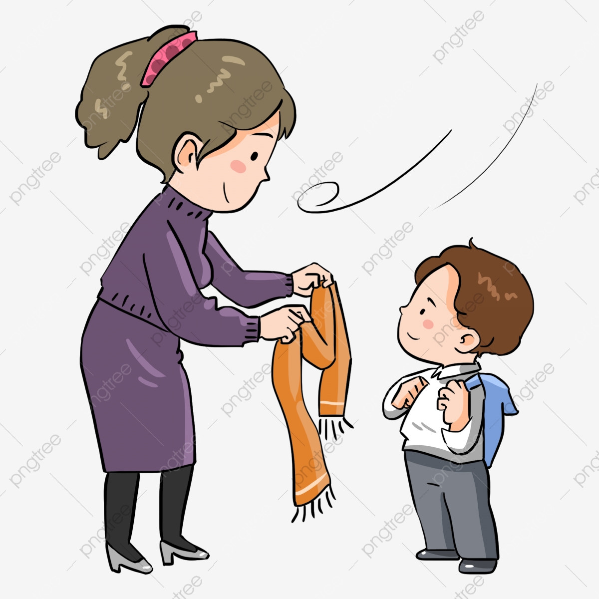 mother clipart child care