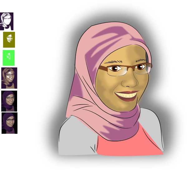 mother clipart hijab