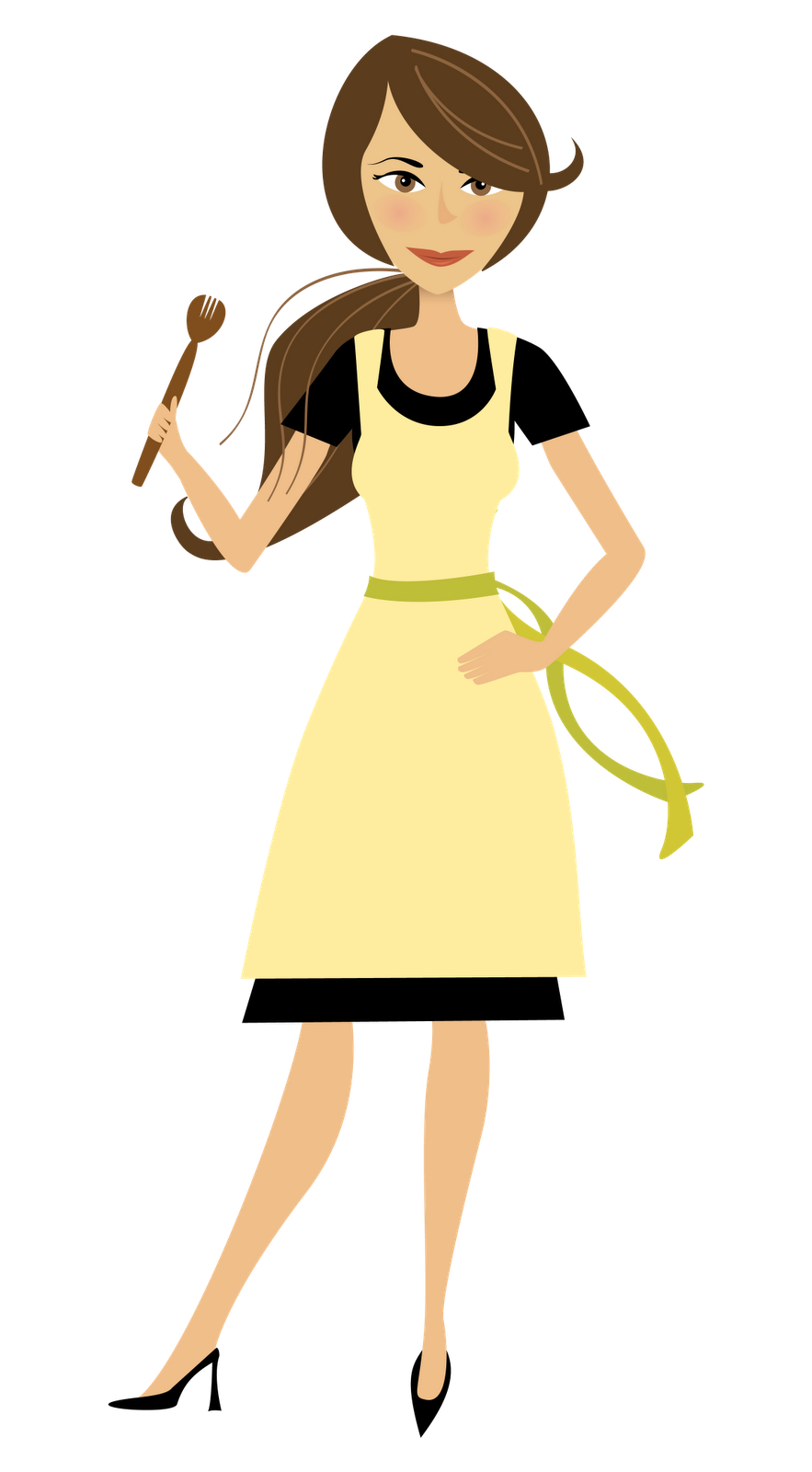 mother clipart kitchen clipart