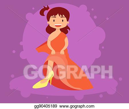 mother clipart little girl