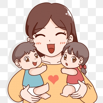 And child png vector. Mother clipart nurturing