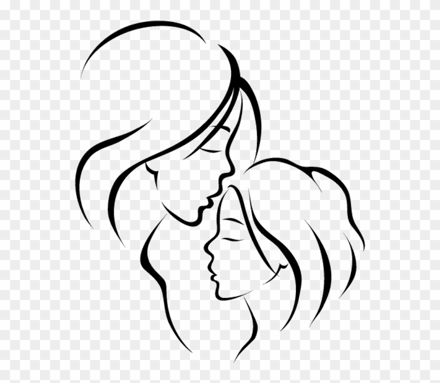 Mother clipart patient. Parent as drawing of