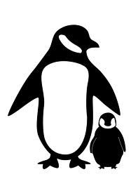 penguin clipart mother
