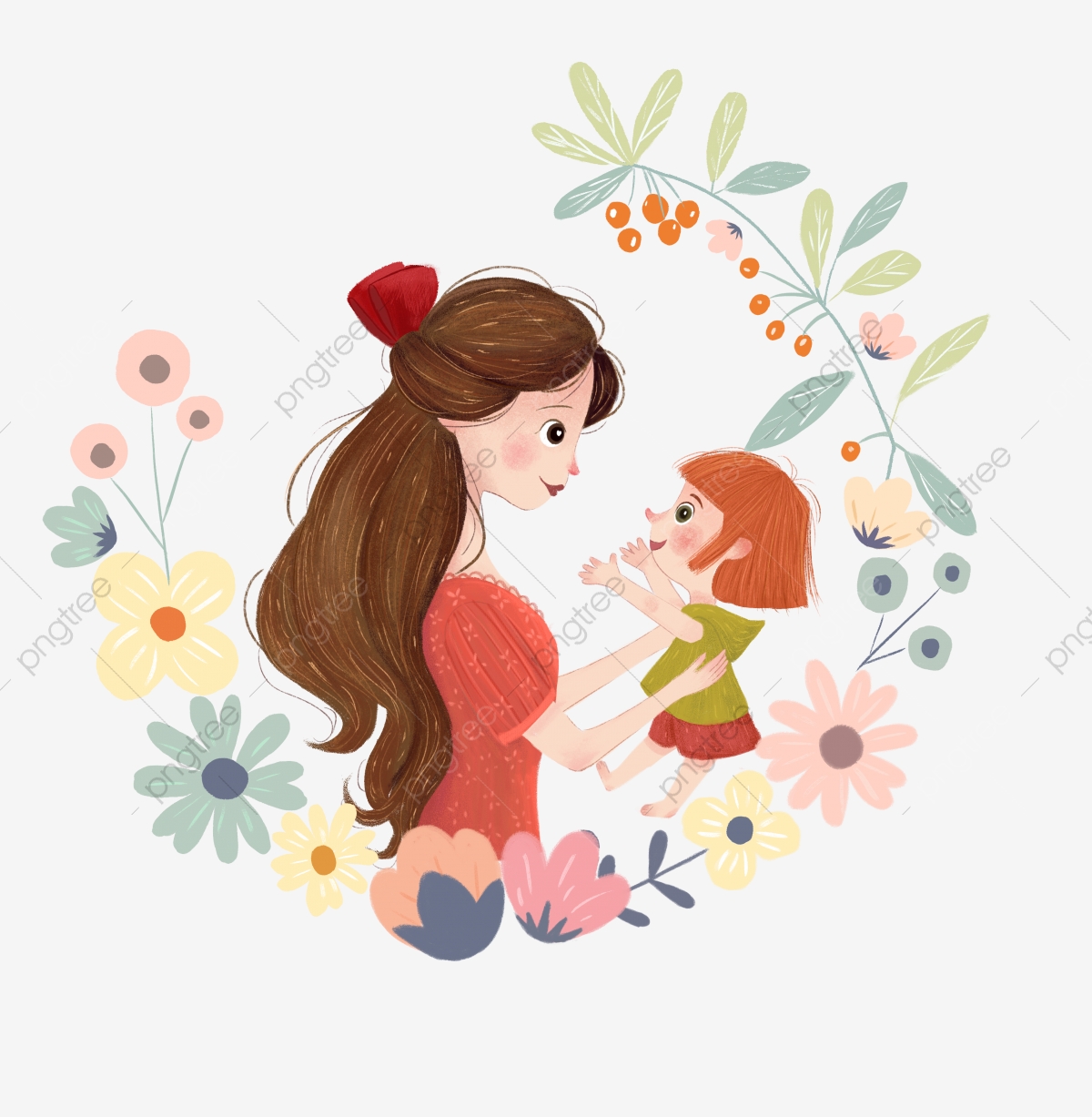mother clipart pretty mother