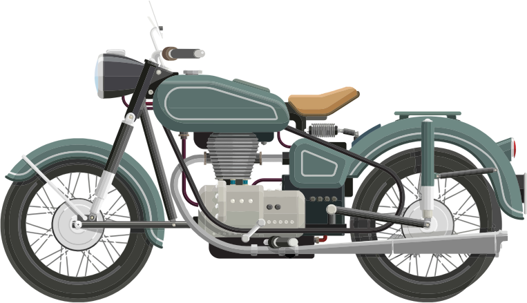 motorcycle clipart classic motorcycle