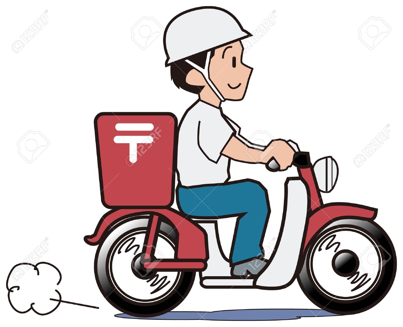Riding free download best. Motorcycle clipart delivery