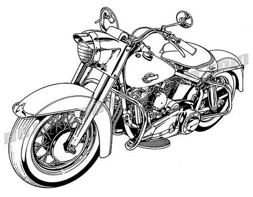 Motorcycle clipart motorcycle harley davidson.  clipartlook