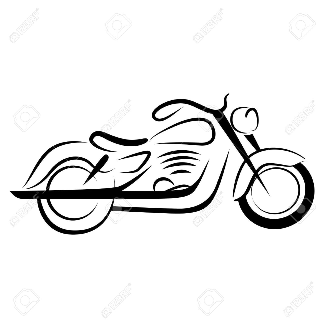 motorcycle clipart royalty free