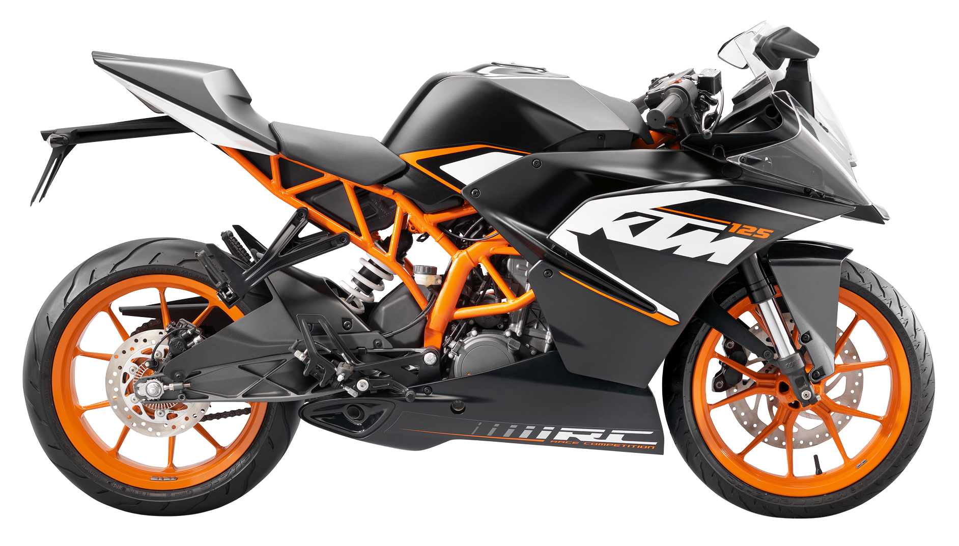 Motorcycle clipart superbike. Ktm rc bike png