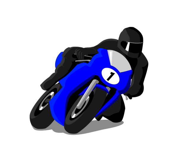 motorcycle clipart superbike