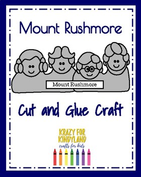 mount rushmore clipart craft