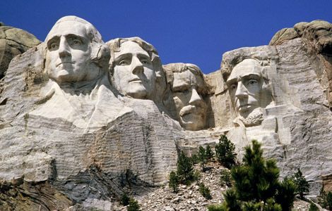 mount rushmore clipart founding father