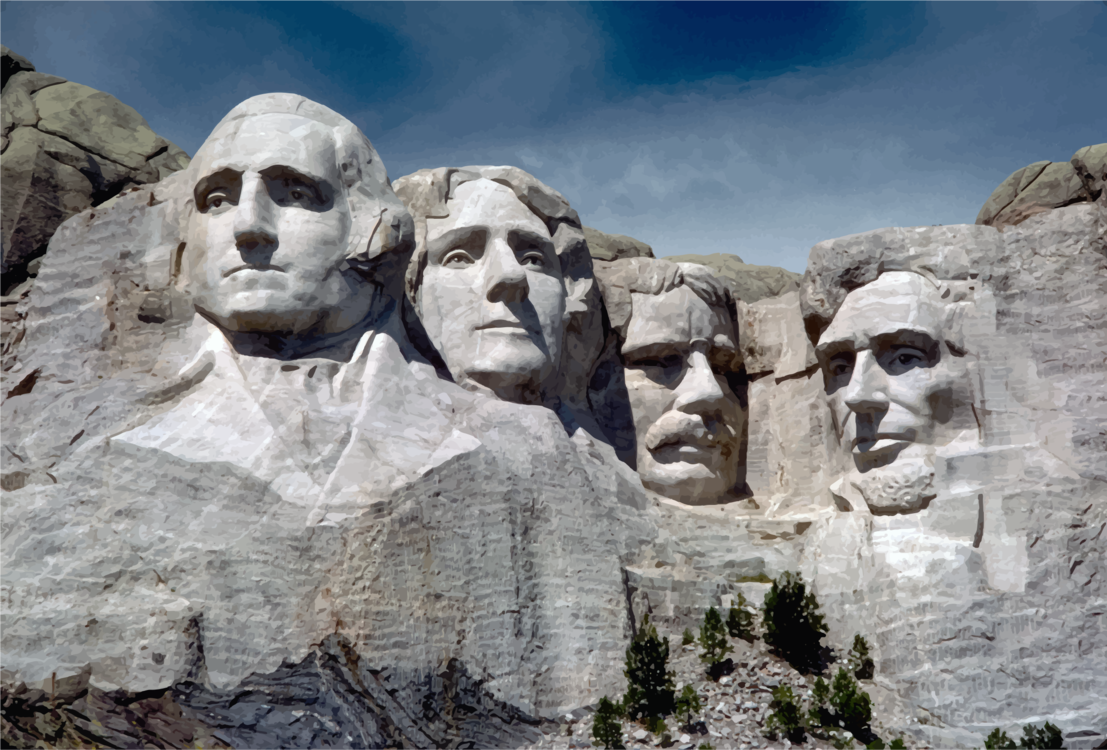 mount rushmore clipart memorial