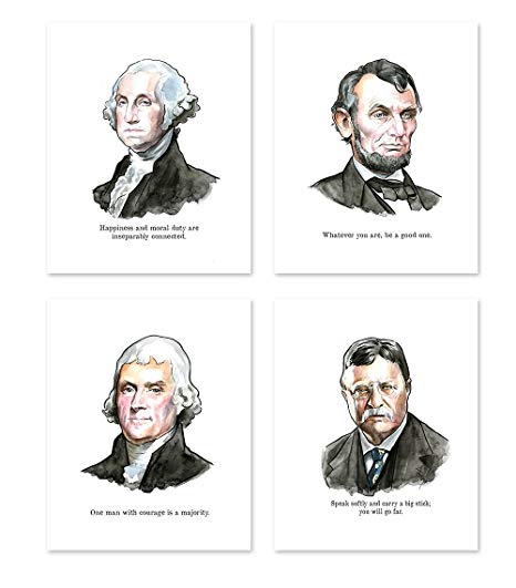 Amazon com a motivational. Mount rushmore clipart thomas jefferson