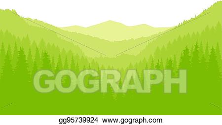 mountains clipart banner