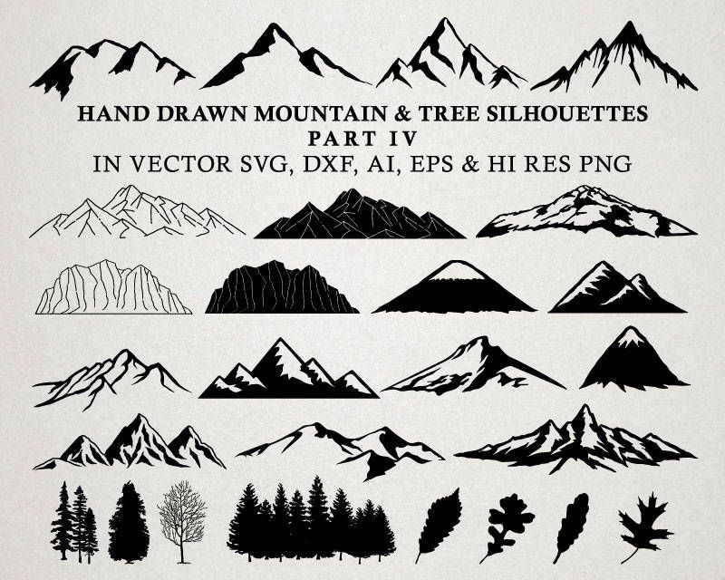 mountain clipart nature