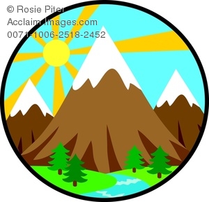 Clipart mountain snowy mountain. Clip art free download