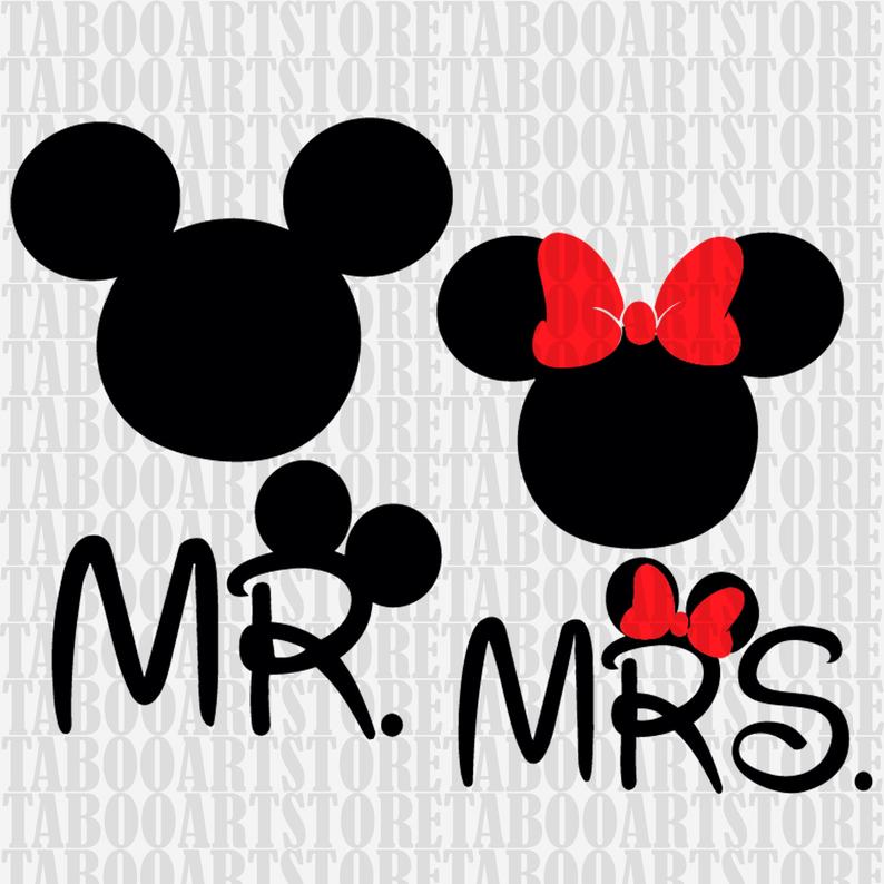 Svg disney mickey minnie. Mouse clipart couple