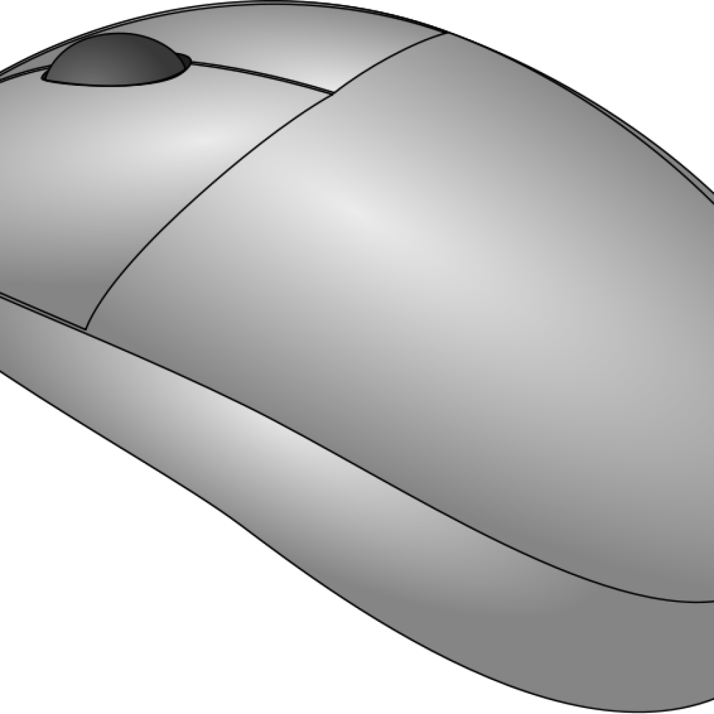 mouse clipart grey mouse