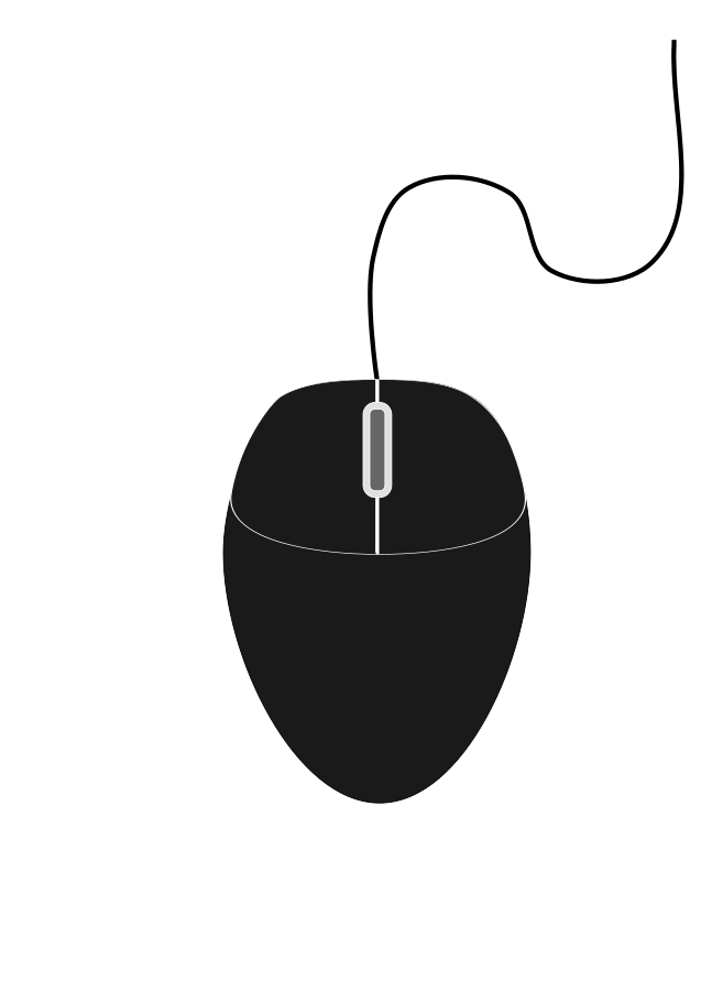 mouse clipart logo