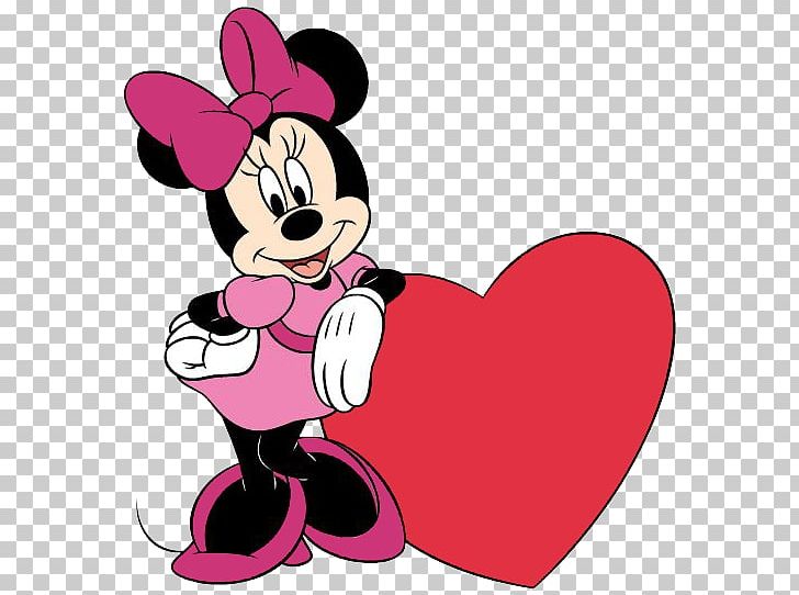 Minnie mickey daisy duck. Mouse clipart valentine