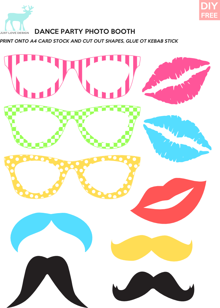 moustache clipart diy