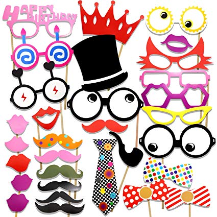 moustache clipart glass frame