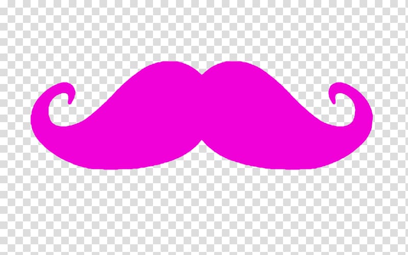 moustache clipart pink