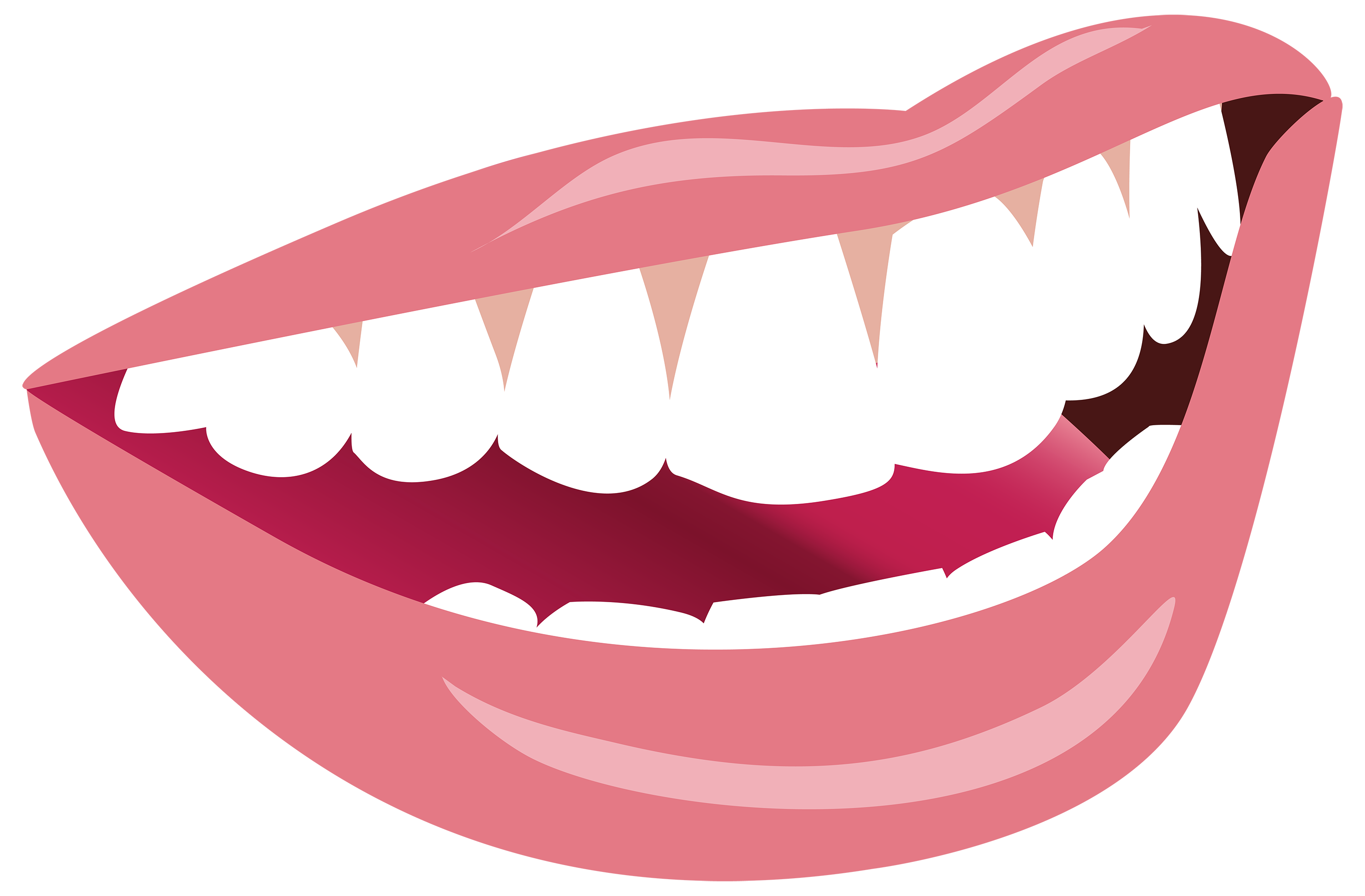 Clipart mouth. Smiling png image best